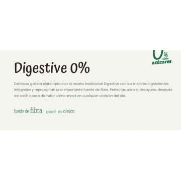 GALLETA FLORBÚ DIGESTIVE 0% AZÚCARES