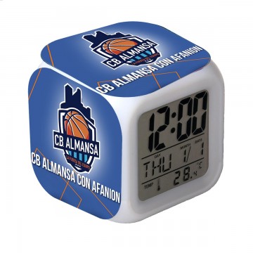 RELOJ ALARMA DESPERTADOR ALMANSA