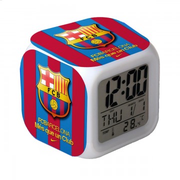 RELOJ ALARMA DESPERTADOR BARCELONA