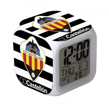 RELOJ ALARMA DESPERTADOR CASTELLON