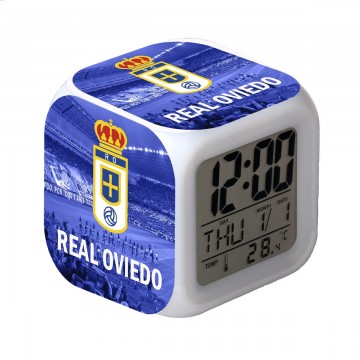 OVIEDO RELOJ DESPERTADOR CON ALARMA Y LUCES LED REAL OVIEDO