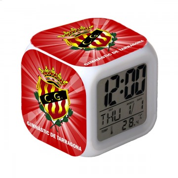 RELOJ DESPERTADOR CON ALARMA Y LUCES LED TARRAGONA