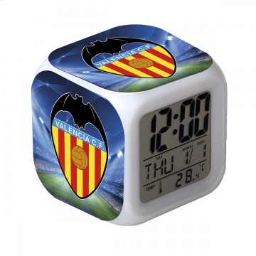 RELOJ DESPERTADOR CON ALARMA Y LUCES LED VALENCIA