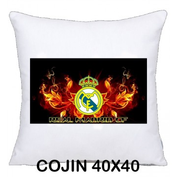 COJIN 40X40 MADRID DECORACION HOGAR REGALOS