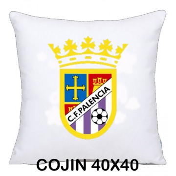 COJIN 40X40 PALENCIA FUTBOL DECORACION HOGAR REGALOS