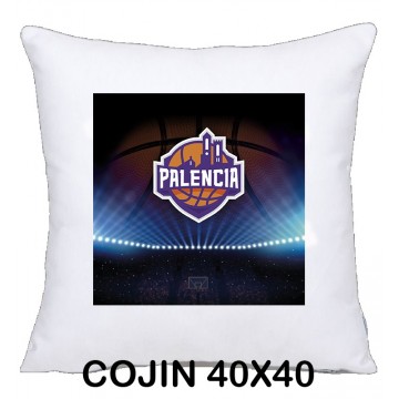 COJIN 40X40 PALENCIA BALONCESTO DECORACION HOGAR REGALOS