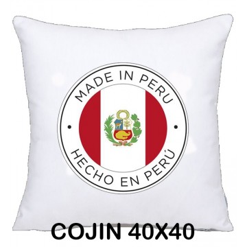 COJIN 40X40 PERU DECORACION HOGAR REGALOS