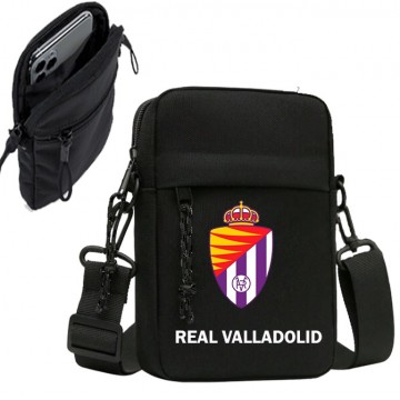 REAL VALLADOLID BANDOLERAS DE HOMBRO VALLADOLID CARTERA BOLSO PARA EL MOVIL REAL VALLADOLID