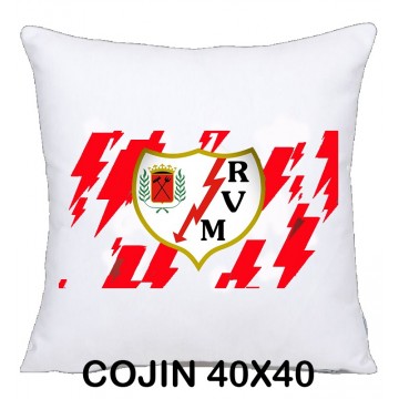 COJIN 40X40 RAYO VALLECANO DECORACION HOGAR REGALOS