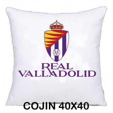 COJIN 40X40 REAL VALLADOLID DECORACION HOGAR REGALOS