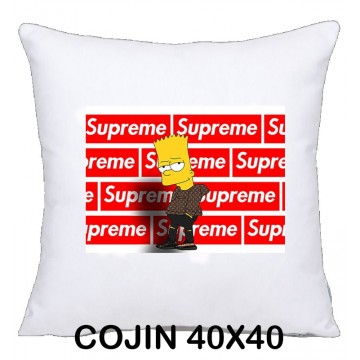 COJIN 40X40 SUPREM DECORACION HOGAR REGALOS