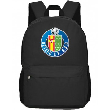 MOCHILA GETAFE CF HOMBRE Y MUJER COLOR NEGRO