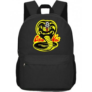 MOCHILA COBRA MAI HOMBRE Y MUJER COLOR NEGRO