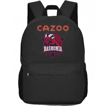 MOCHILA BASKONIA VITORIA HOMBRE Y MUJER COLOR NEGRO