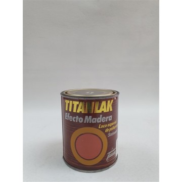 TITANLAK E. MADERA NOGAL 375ML