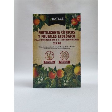 FERTILIZANTE CITRICOS ECO 2,5 KG.