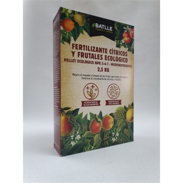 FERTILIZANTE CITRICOS ECO 2,5 KG.