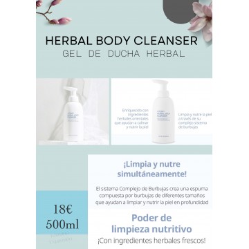 HERBAL BODY CLEANSER - 500 Ml. - ATOMY - Gel De Ducha Herbal - Cosmética Coreana