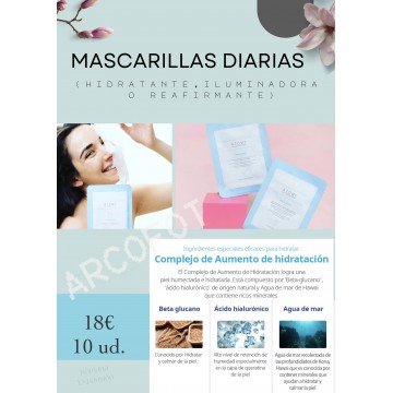 MASCARILLAS DIARIAS (10 Unidades) - Daily Expert Mask - ATOMY - Cosmética Coreana