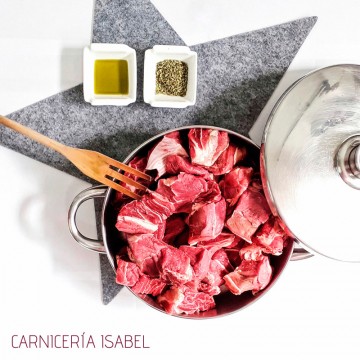 Carne guisar de ternera 500g