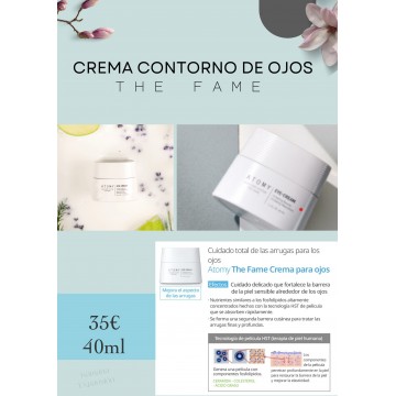 THE FAME - CREMA CONTORNO DE OJOS 40 ml. - ATOMY - EYE-CREAM - Cosmética Coreana