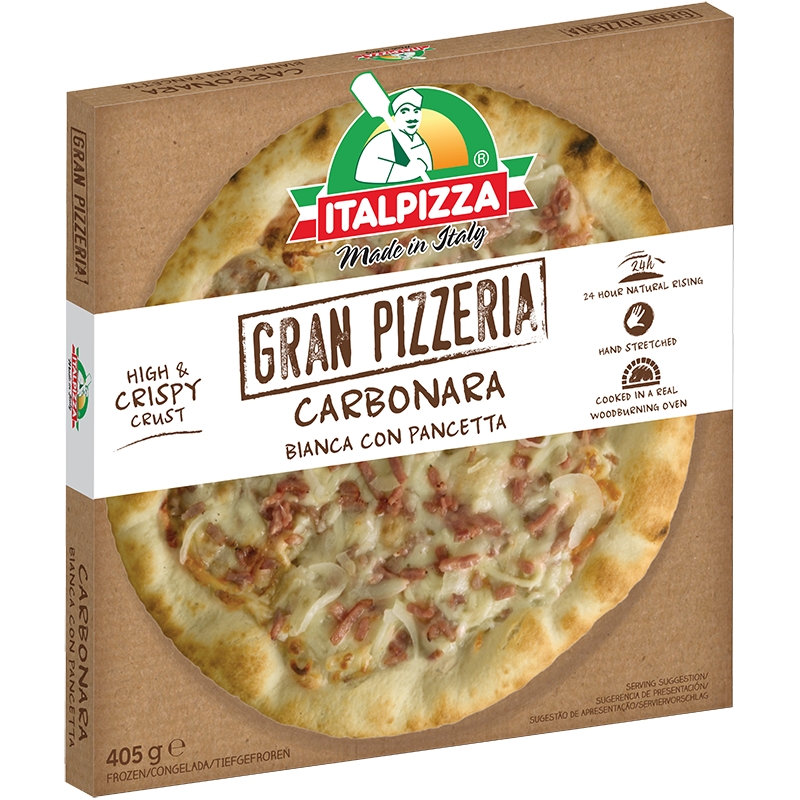 Pizzas Artesanales de Estilo Napolitano sabor Carbonara ...