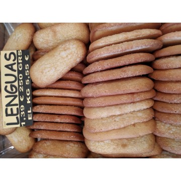 GALLETAS LENGUAS PAQUETE 1/2 KG.