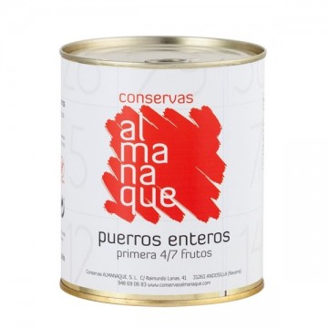 Almanaque Puerros enteros primera 8-12 Frasco 720ml