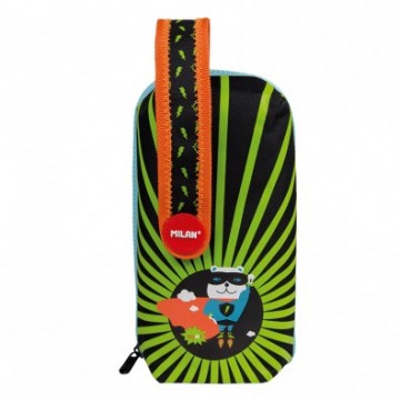 Kit 4 estuches con contenido Super Heroes verde
