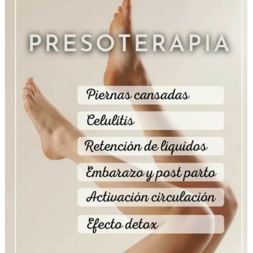 Bono 5 sesiones presoterapia