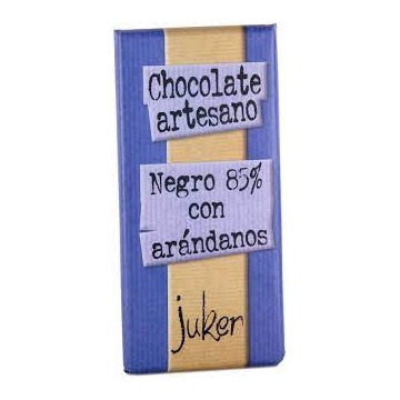 Chocolate Negro Artesano con Arándanos JUKER