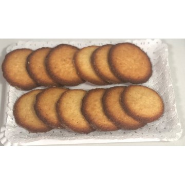 GALLETAS "TEJAS COCO", BOLSA 1/2 KG.