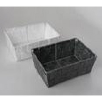 Bandeja metal pp 25x16x7 2col.