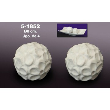 Bola ceramica mate 8 cm...