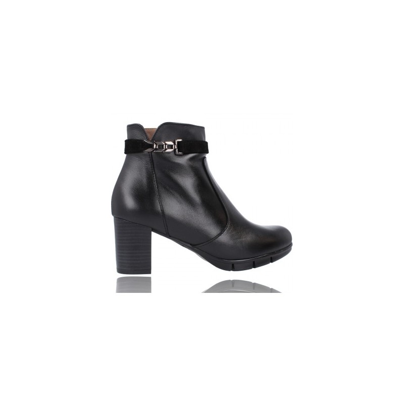 Botines Mujer Piel de Patricia Miller 5491 Illueca NEGRO