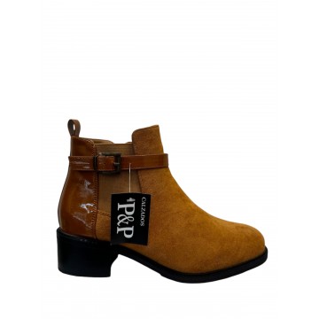 BOTINES CORTOS PLANOS R-28