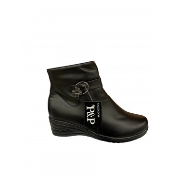 BOTINES CON CUÑA H0281
