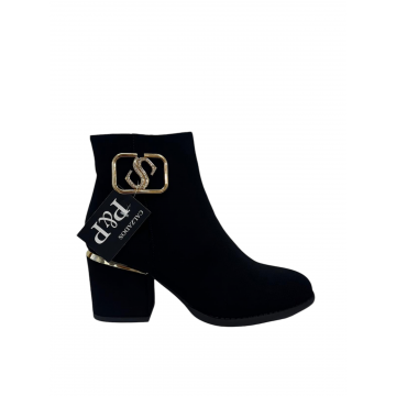 BOTINES CON TACON MUJER Y8D-AX4048-01