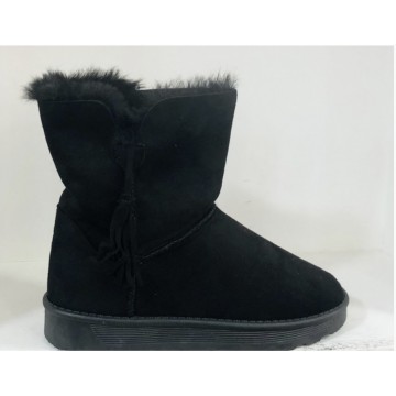 BOTINES DE PELO CON CUÑA INT 888