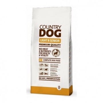 Country Dog Food Light & Senior 15kg