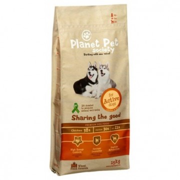 Planet Pet Active Pollo Y Arroz 15kg