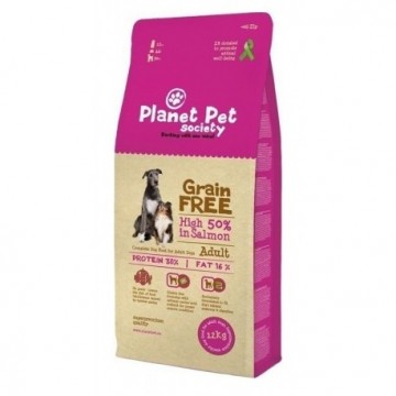 Planet Pet Grain Free Salmon Y Patatas 12kg