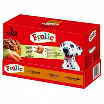 Frolic Perro Adulto Buey Tierno 1,5kg (x5)