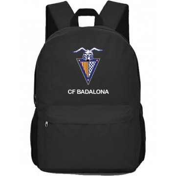 MOCHILA CF BADALONA HOMBRE Y MUJER COLOR NEGRO