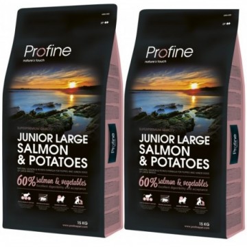 Profine Junior Large Salmon 15 Kg  (x2)