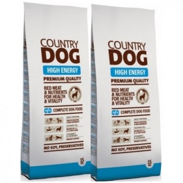 Country Dog Food Energy 15kg (x2)