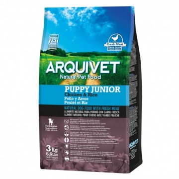 Arquivet Dog Puppy Junior / Pollo Y Arroz 3 Kg