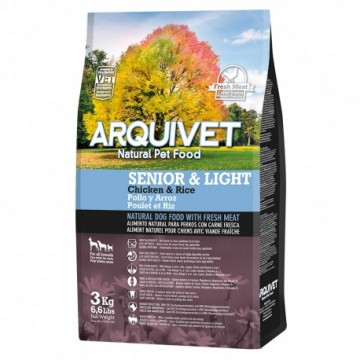Arquivet Dog Senior & Light / Pollo Y Arroz 3 Kg