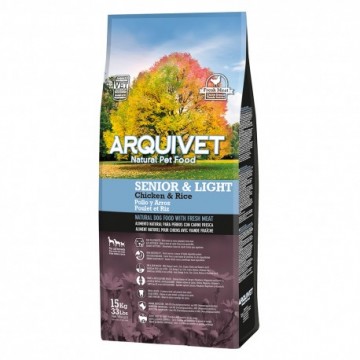 Arquivet Dog Senior & Light / Pollo Y Arroz 15 Kg