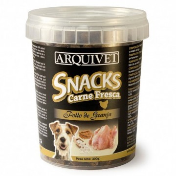 Arquivet Snacks Carne Fresca De Pollo De Granja 300 Gr